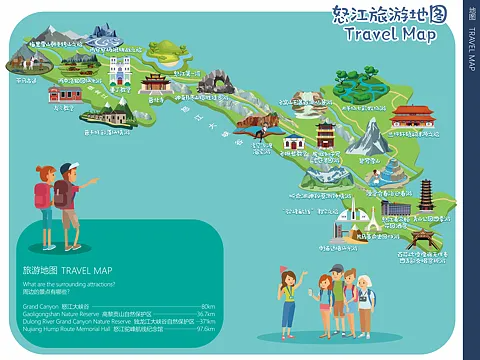 恒山智慧导览系统下的手绘地图个性化推荐功能？